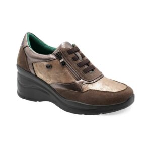 ART. J54333 SNEAKER DONNA CROSTA RICICLATAβ»οΈECOPELLE LAMINATA
