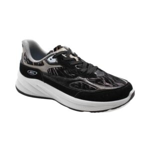ART. T4579 SNEAKER NABUK/LAMINATO