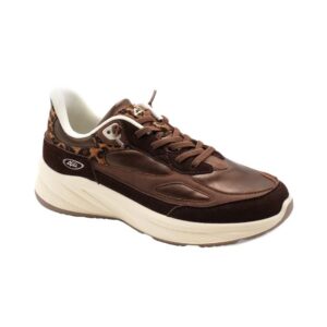 ART. T4593 SNEAKER NABUK/LAMINATO
