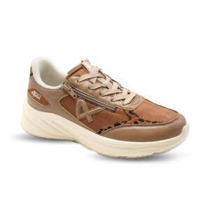 ART. T4624 SNEAKER NABUK/LAMINATO